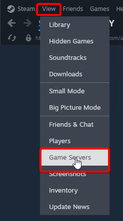 Steam dropdown